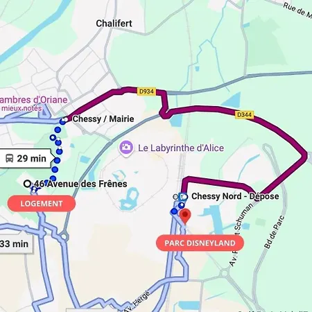 Appartement Mario Nintendo Montévrain